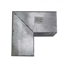 Holzverbinder für 2x Balken 90x90 mm Pfostenecke Pfostenverbinder Verbinder