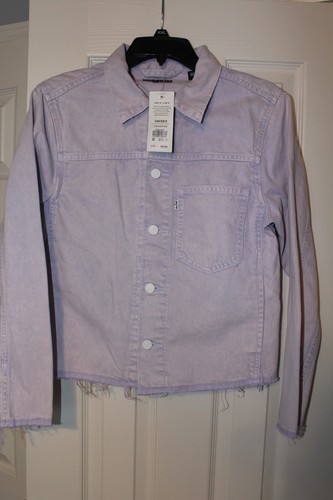 Unisex Lilac Color Trucker Jacket 