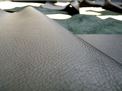 10 SQ FT SCHWARZ ECHTES GENARBTES LEDER HAUT ABSCHNITTE TOP QUALITÄT REPARATUR