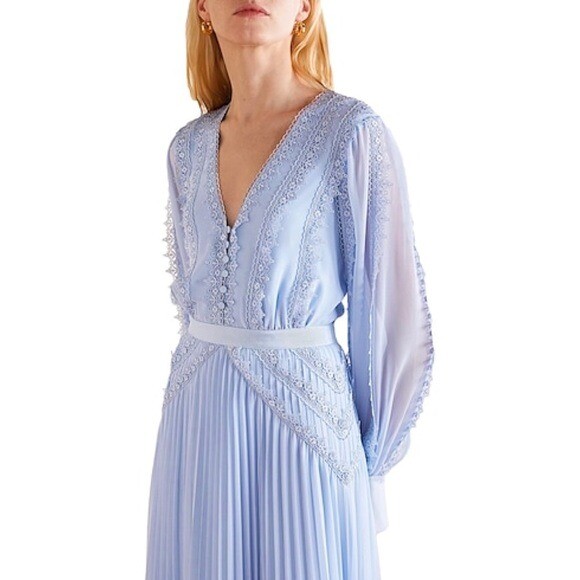 ワンピース Vol.1 Pleated Chiffon Lace Dress Vol.1 Pleated Chiffon Lace Dress