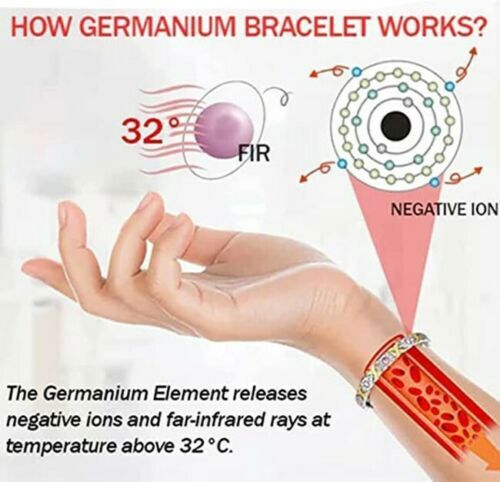 Titanium Stainless Steel Magnetic Bracelet Women's Bracelets with Rhinestone - Picture 4 of 8