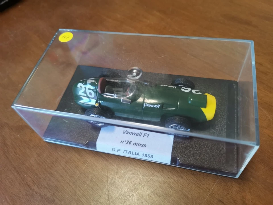 VANWALL VW11 - N°26 MOSS - FORMULA 1 - scala 1/43 - RBA - Immagine 2 di 2