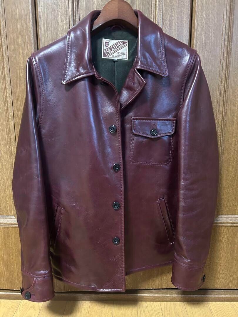 Y'2 LEATHER Aniline Horse Leather Jacket LS16 Size 38 Color Y'2 LEATHER Aniline Horse Leather Jacket LS16 Size 38 Color