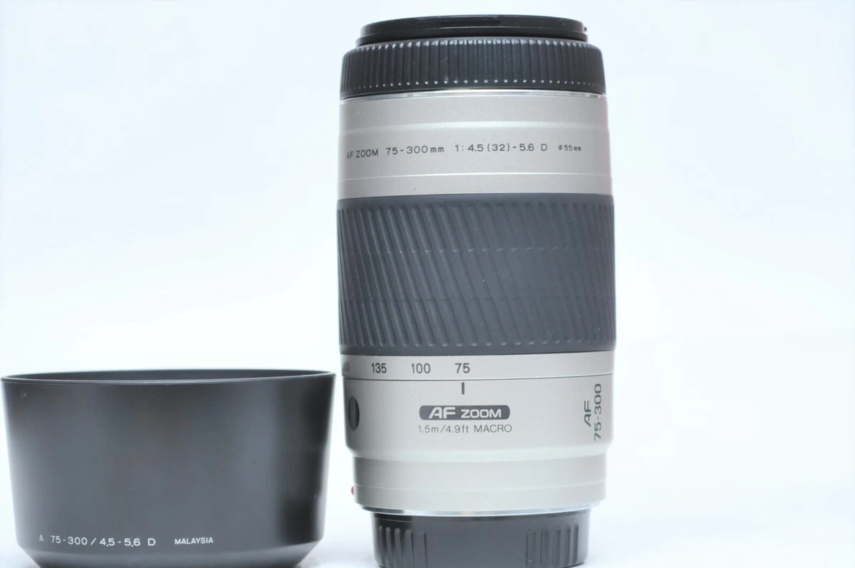 Minolta 75-300mm Focal Camera Lenses for sale - eBay
