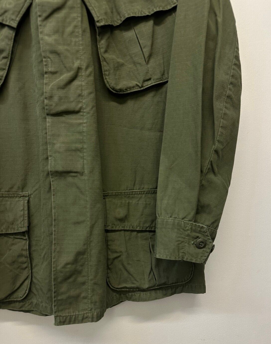 Jungle Fatigue Shirt Vietnam War, Dated 1970, Size Medium