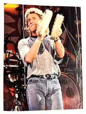 THE WHO / ROGER DALTREY LIVE 1980'S MAGAZINE FULL PAGE PINUP POSTER CLIPPING (1)