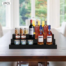 2 Pcs 3-tier Display Stands, Organizer Shelf For Jewelry Perfume 24*11.8*5.9in