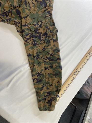 US Army Airborne Cold Weather Field Jacket Woodland Camouflage BDU Medium Long - Picture 9 of 22