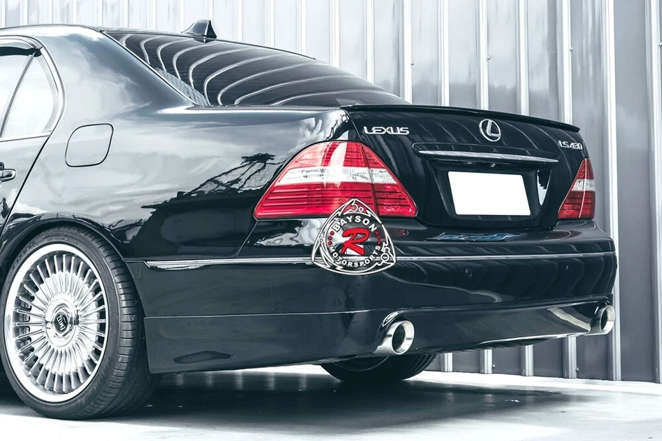 Se adapta a 04-06 Lexus LS430 estilo C labio trasero (poliuretano) Foto 2 de 4