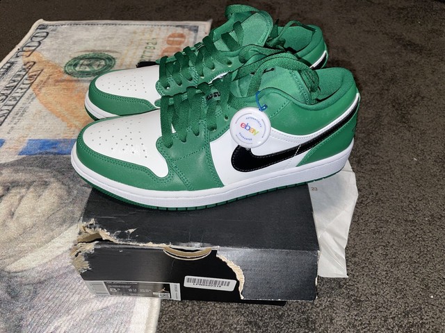 pine green aj1 low
