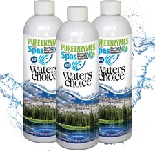 Waters Choice Pure Enzymes for Spas 3 Pack- All Natural Spa Water Care, Hot Tub