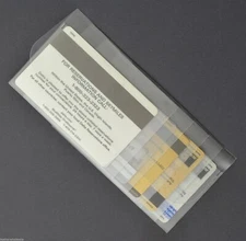 2x 5 Page Secretary Checkbook Vinyl Wallet Insert Picture Size 5-7/8" x 3"