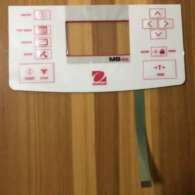Operating Membrane Overlay For Ohaus Adventurer MB45 Moisture Analyzer / Balance
