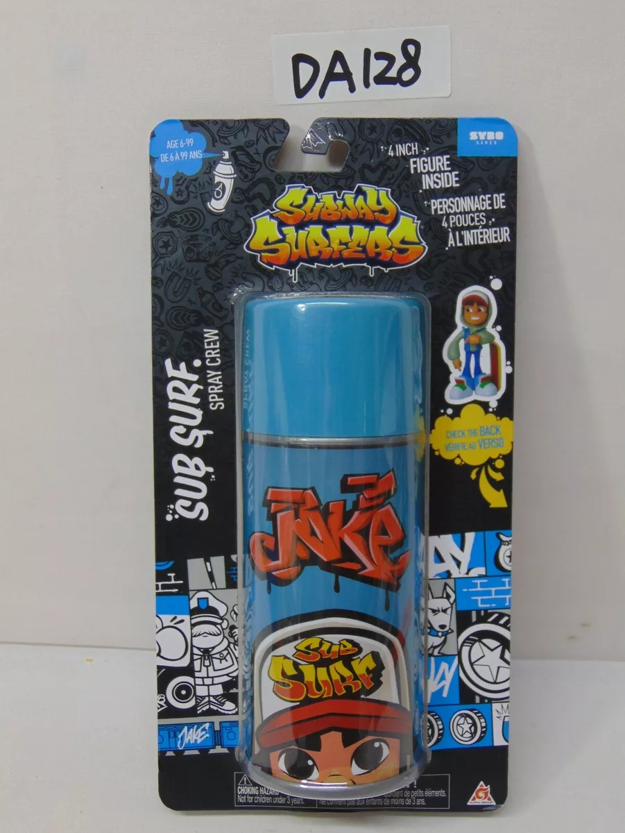 SUBWAY SURFERS Game Sub Surf Spray Crew 4 VINYL FIGURE Jake 2020