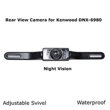 New Rear View Camera Backup License Plate Night for Kenwood DNX-6980 DNX6980