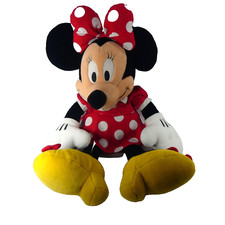 Large Vintage Minnie Mouse Disneyland Walt Disney World Plush Toy 31  