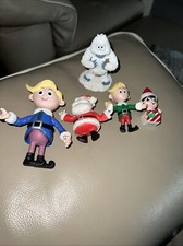 Lot of 4 Rudolph the Red Nosed Reindeer Island Of Misfit Toys Figures Lot