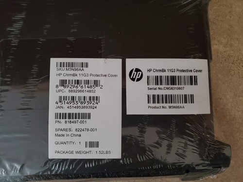HP Chromebook 11" G3 Protective Case Pn 822478-001 818497-001 M5N98AA UR-1 - Picture 3 of 8