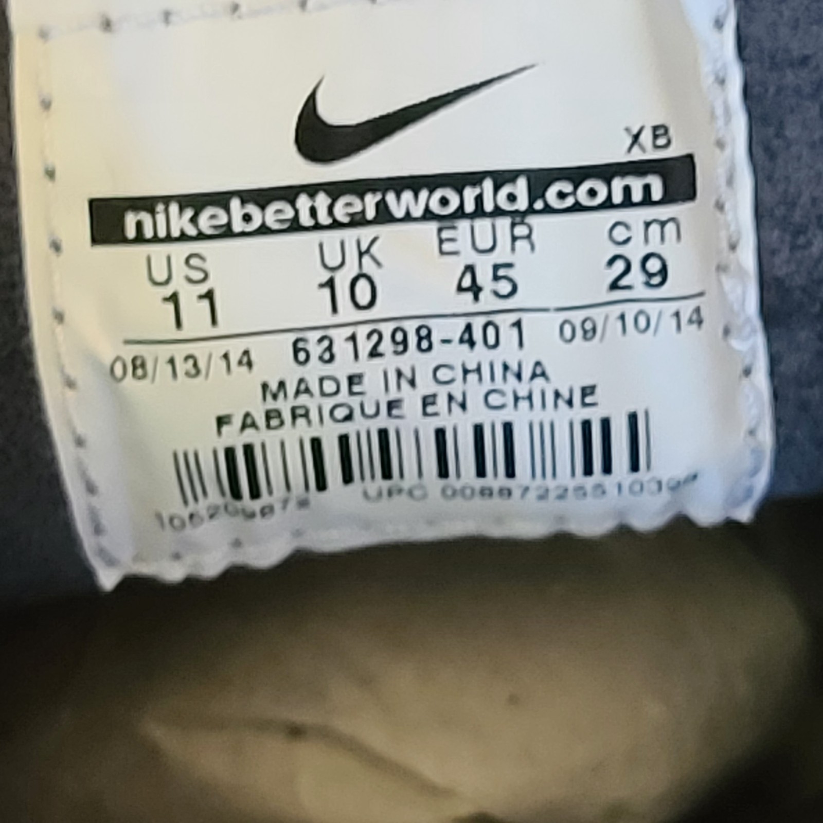 Men's 11 Nike Zoom Stefan Janoski PRM SE Dark Obsidian Black 631298-401 Shoes