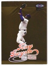 1999 Fleer Ultra TONY GWYNN Insert GOLD MEDALLION EDITION Card PADRES