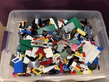 LEGO 10 Pounds Random VTG Parts Pieces Plates Bricks Bulk Lot AS SHOWN Lot 3