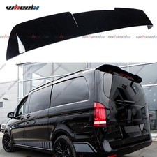 Fit Mercedes Vito W447 2014- Dachspoiler Heckspoiler Schwarz Glanz Fit Mercedes Vito W447 2014- Dachspoiler Heckspoiler Schwarz Glanz