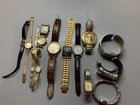 Vintage Watch Lot Seiko Citizen Bulova Gruen Parts Repair Mens Ladies Timex