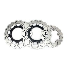 Front Rear Brake Discs Rotors For Yamaha YZF R1 1000 2002-2003 YZF R6 600 99-02