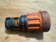 Elkhart Brass Chief Fire Fighting Hose Nozzle 4000-22 Straight Stream/Fog (T)