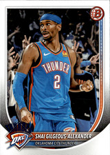 2025-26  Bowman Basketball Shai Gilgeous-Alexander #115