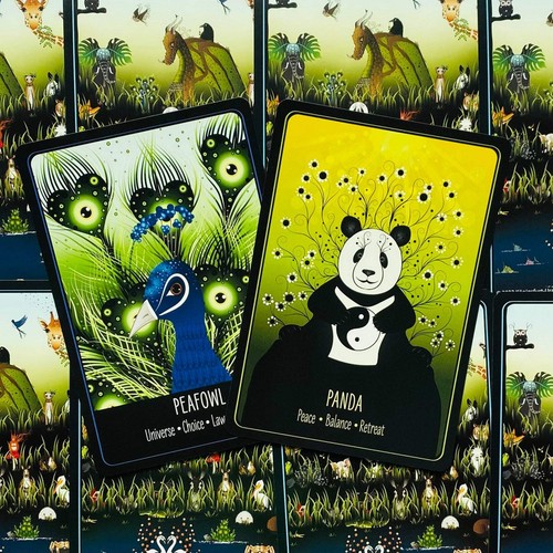 Lovely Animals Oracle Deck Agm Urania by Helena De Almeida 44 Cards Esoteric New - Picture 6 of 14