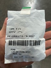 MS16624-1087 External Retaining Ring Lot of 18 – Lycoming / Beech NOS Aircraft