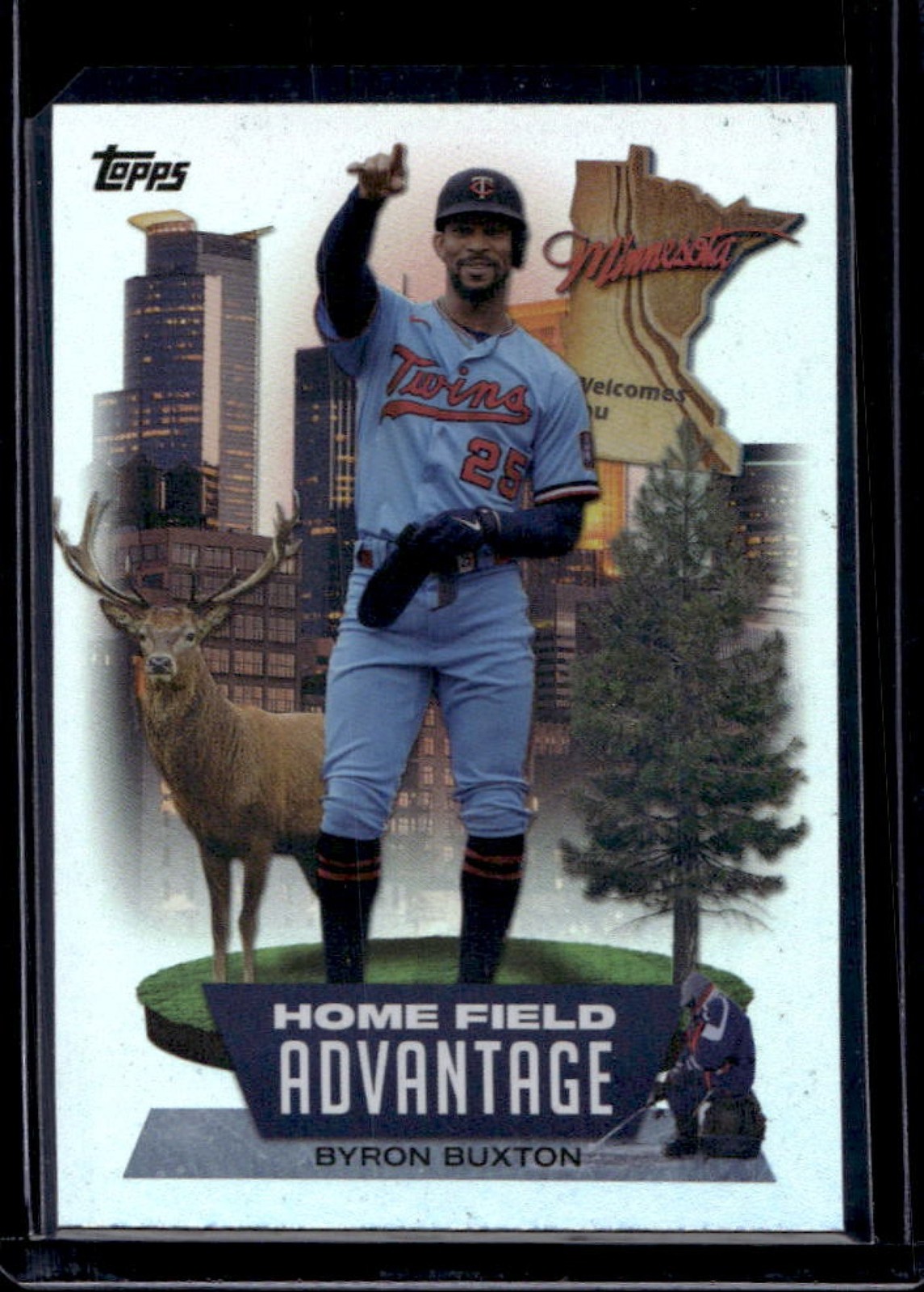 2022 Topps Byron Buxton Home Field Advantage #HA-19 Twins