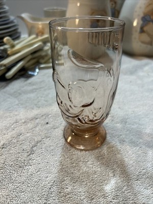 Vintage Brown Glass, Pluto, Disney