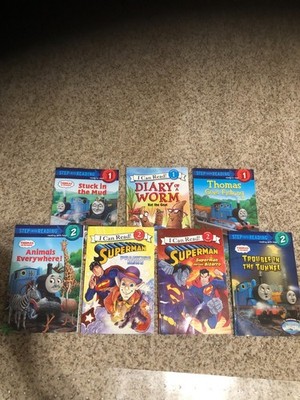I Can Read Books Step Into Reading Levels 1 and 2 Lot of 7 Childrens Books