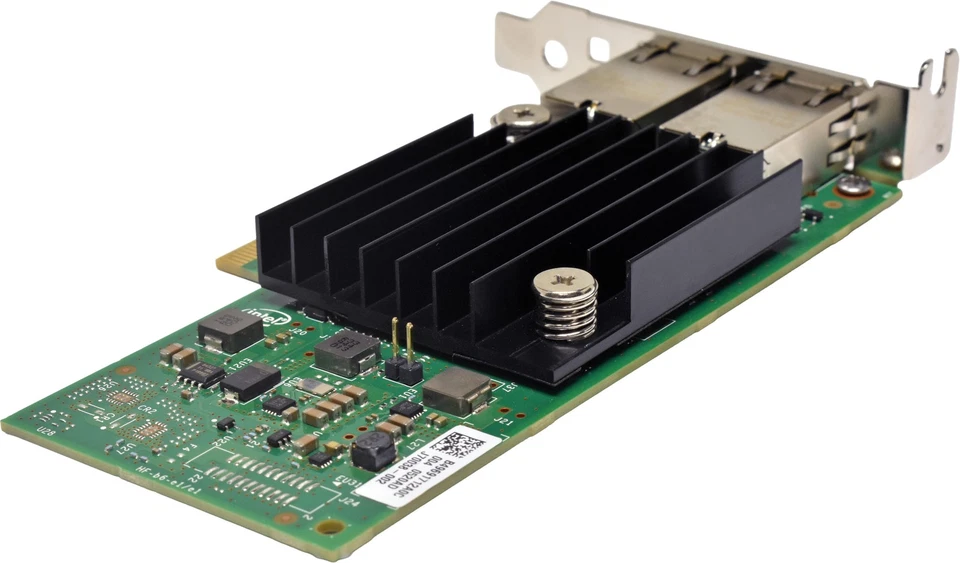 Dell Intel X550-T2 0C4D5P Dual-Port Converged Network Adapter 10G RJ-45 PCIe x4 - Bild 2 von 4