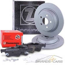 ZIMMERMANN BREMSSCHEIBEN Ø316 +BREMSBELÄGE HINTEN FÜR FORD S-MAX CJ GALAXY 3 CK