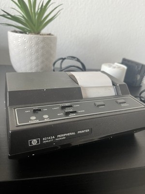 Hewlett Packard HP Vintage Thermodrucker ca. 1982 mit Netzteil, Kellerfund, OVP!