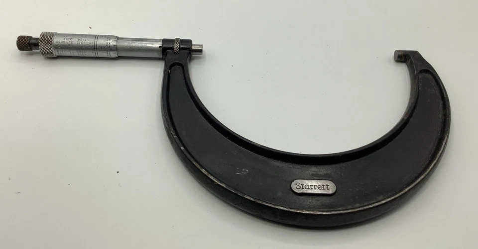 Starrett 4 - 5 pulgadas Modelo Nº 436 micrómetros Foto 3 de 4