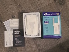 New - TP-Link AX1800 RE615X WiFi 6 Range Extender Dual Band Wireless Repeater