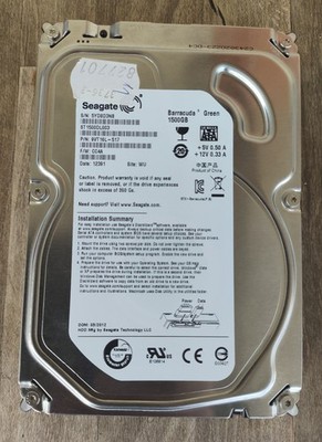 SEAGATE 1,5 TB 3,5  SATA HDD | Modell ST1500DL003 | erst 6659 Betriebsstunden