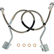 Extended Front Stainless Brake Lines 80-96 4wd For Ford F-150bronco 89310s