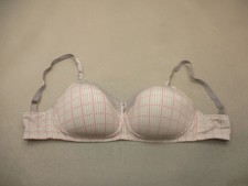 38D Amoena Womens Multicolor Lined Wireless Back Closure Mastectomy Bra 11G