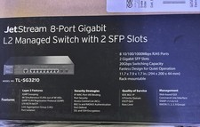 Brand New TP-Link TL-SG3210 Jetstream 8-Port Gigabit 