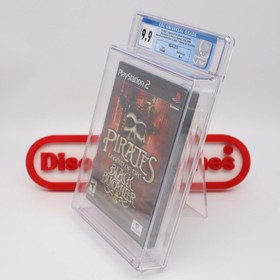 PS2 Game PIRATES: LEGEND OF THE BLACK BUCCANEER - CGC GRADED 9.9 A++ NEW Sealed!