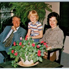 c1970s Plains, GA Jimmy Carter House Family Rosalynn Amy Mother Allie PC A233