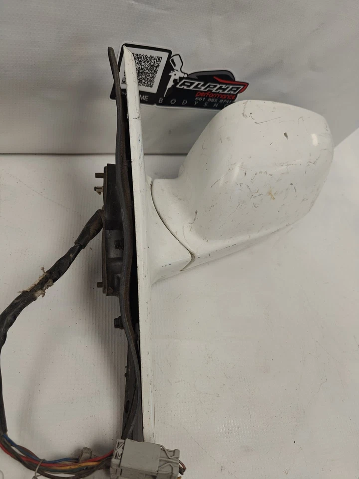 01 02 Acura CL conductor izquierdo eléctrico puerta térmica espejo retrovisor lateral 9 hilos blanco Foto 3 de 4