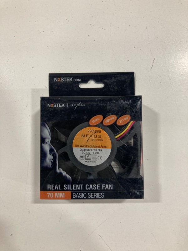 Nexus 70mm Real Silent Case Fan 220503A SP702512M DC Brushless Fan 