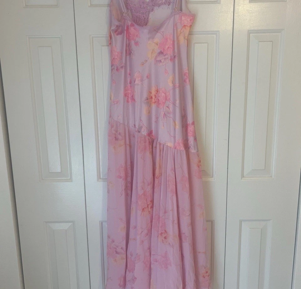 Vestido Floral Love Shack Elegante Rosa Rhoda Rosa Para Mujer Talla 6 AUTÉNTICO NUEVO CON ETIQUETAS Foto 4 de 4