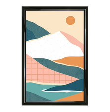 Mainstays 12x18 Rounded Black Poster Frame